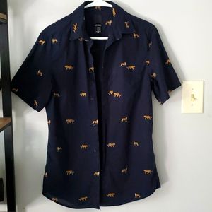 H&M Shirt 👕 XS Dark Blue